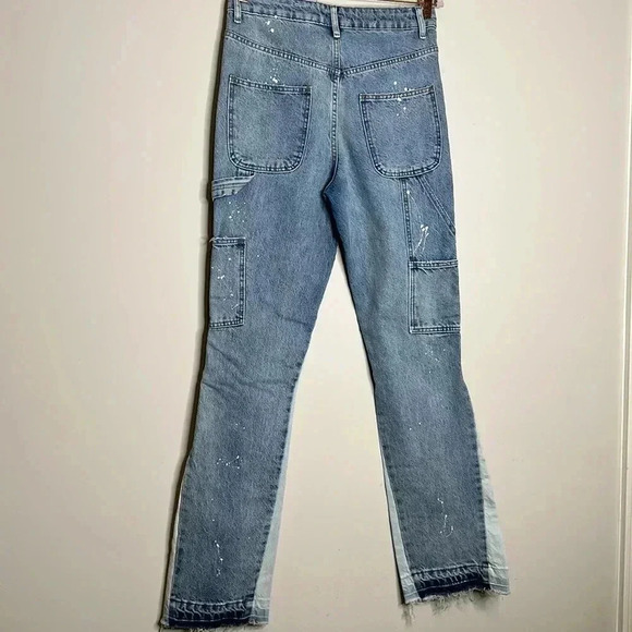 Billionaire Studio Blue Denim Jeans - Picture 9 of 13